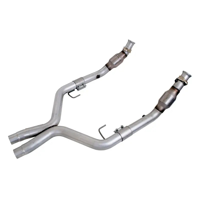 BBK 05-10 Mustang 4.6 GT High Flow X Pipe With Catalytic Converters - 2-3/4 - Truck & Automotive