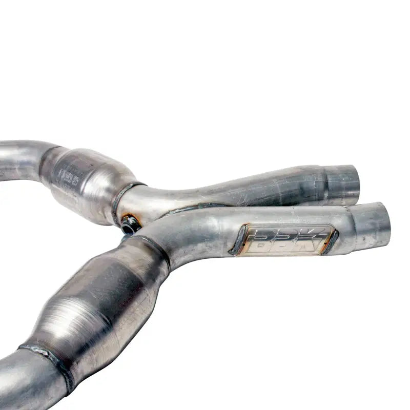 BBK 05-10 Mustang 4.6 Short Mid X Pipe With Catalytic Converters 2-3/4 For Long Tube Headers - Truck & Automotive
