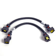 BBK 05-17 Dodge 6.1L/6.2L/6.4L Rear O2 Sensor Extensions 4 Pin Square Style 24in (pair) - Truck & Automotive