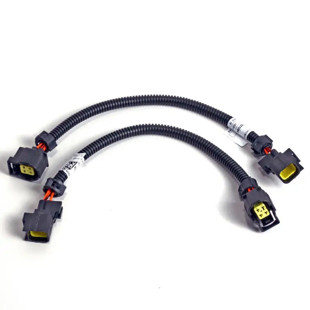 BBK 05-17 Dodge 6.1L/6.2L/6.4L Rear O2 Sensor Extensions 4 Pin Square Style 24in (pair) - Truck & Automotive