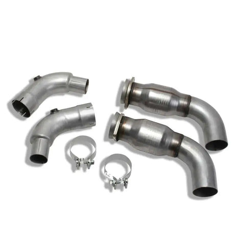 BBK 05-18 Dodge Challenger/Charger 6.1L/6.4L Hemi 3in Catted High Flow Mid Pipe 