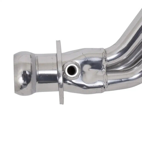 Shiny metal long tube exhaust headers for Camaro V6 with ceramic coating