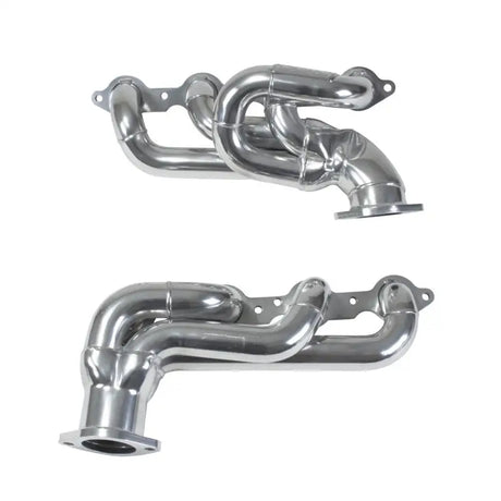 BBK shorty tuned length exhaust headers for Camaro LS3 with polished stainless steel