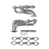 BBK shorty tuned length exhaust headers for 10-15 Camaro LS3 L99, silver ceramic