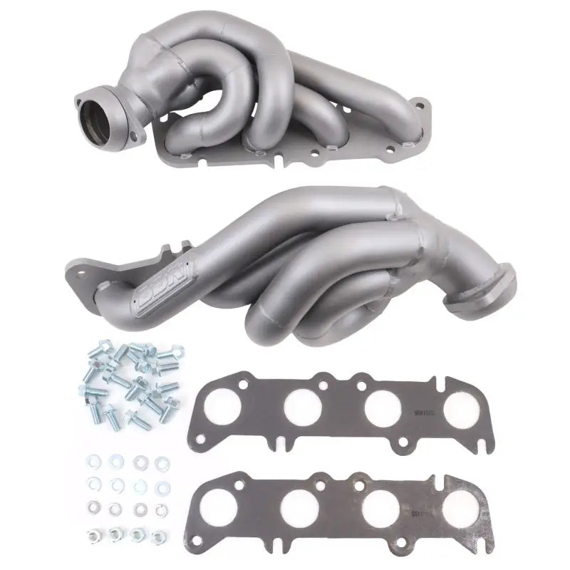 BBK 1943 BBK 11-14 Ford F-150 Coyote 5.0 Shorty Tuned Length Exhaust Headers - 1-3/4in Titanium Ceramic - 1943