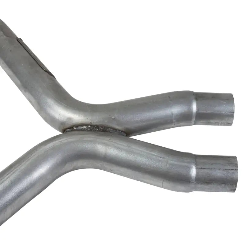 BBK 11-14 Mustang 3.7 V6 Short Mid X Pipe With Catalytic Converters 2-1/2 For BBK Long Tube Headers - 1461