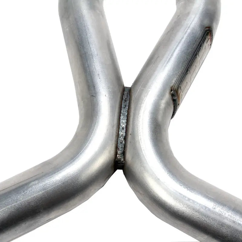 Welded metal exhaust pipes for BBK 11-14 Mustang 5.0 High Flow Cat X Pipe Rv Parts