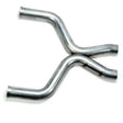 Metal exhaust crossover pipe for BBK 11-14 Mustang 5.0 high flow cat x pipe upgrade