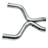 Metal exhaust crossover pipe for BBK 11-14 Mustang 5.0 high flow cat x pipe upgrade