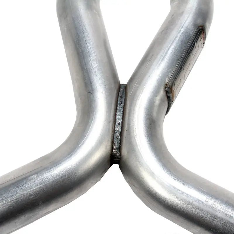 Welded metal exhaust pipes for BBK 11-14 Mustang 5.0 high flow cat x pipe RV parts