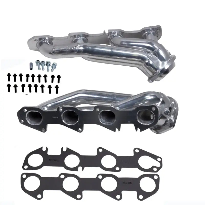 BBK 11-17 Dodge Hemi 5.7L Shorty Tuned Length Exhaust Headers - 1-3/4in Silver Ceramic - Truck & Automotive