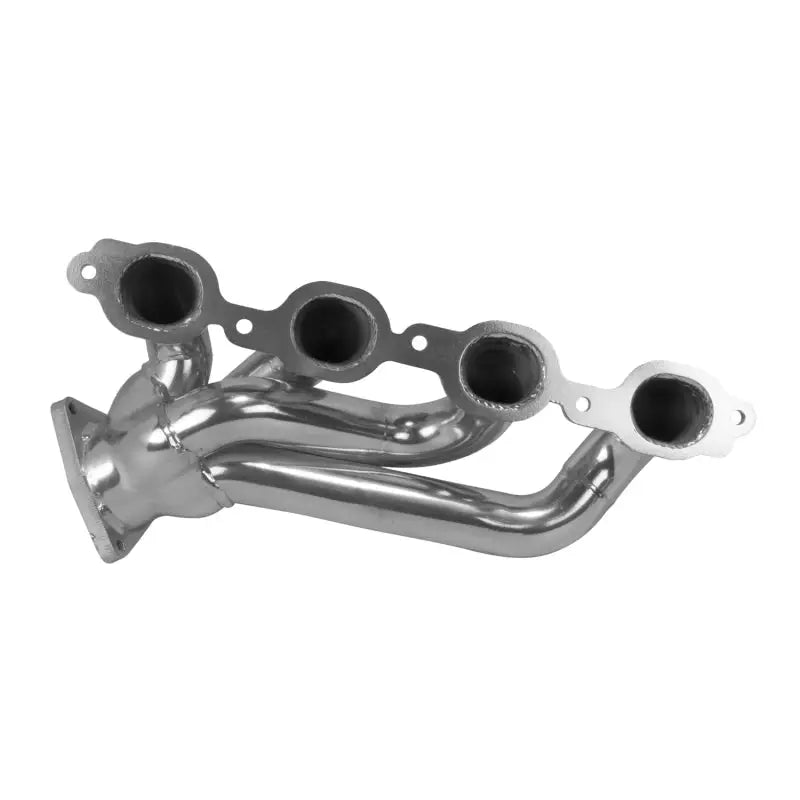 Shiny chrome shorty tuned length headers for GM trucks 5.3/6.2 by BBK