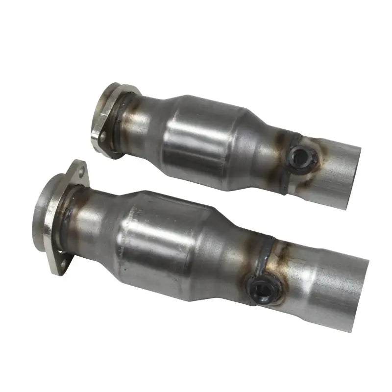 BBK 40441 BBK 16-17 Chevrolet Camaro SS Short Mid Pipe Kit w/ High Flow Cats (For 4044/40440)