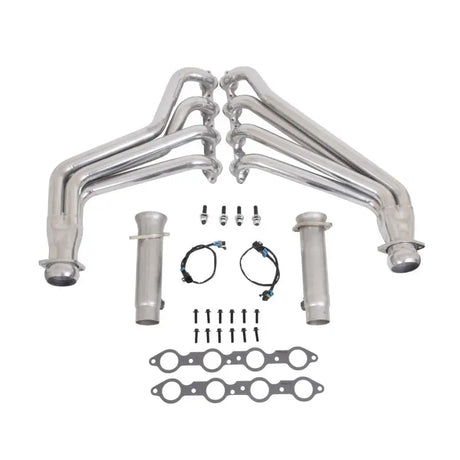 BBK 2010-15 Camaro Ls3/L99 1-7/8 Full-Length Headers W/ High Flow Cats (Polished Ceramic) - Truck & Automotive