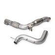 BBK 2015-16 Ford Mustang 3 Ecoboost Down Pipe With Cats - Truck & Automotive
