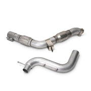 BBK 2015-16 Ford Mustang 3 Ecoboost Down Pipe With Cats - Truck & Automotive