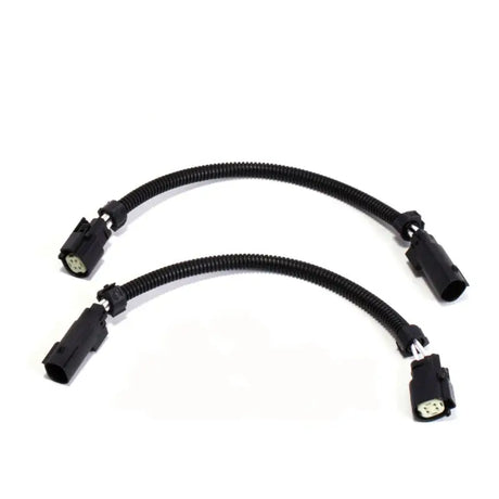 BBK 2015 Mustang GT V6 6-Pin Front O2 Sensor Wire Harness Extensions 12 (pair) - Truck & Automotive