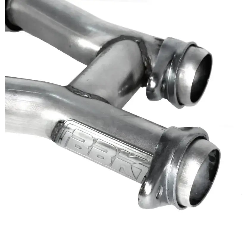 BBK 79-93 Mustang 5.0 Short Mid H Pipe With Catalytic Converters 2-1/2 For BBK Long Tube Headers - 1509