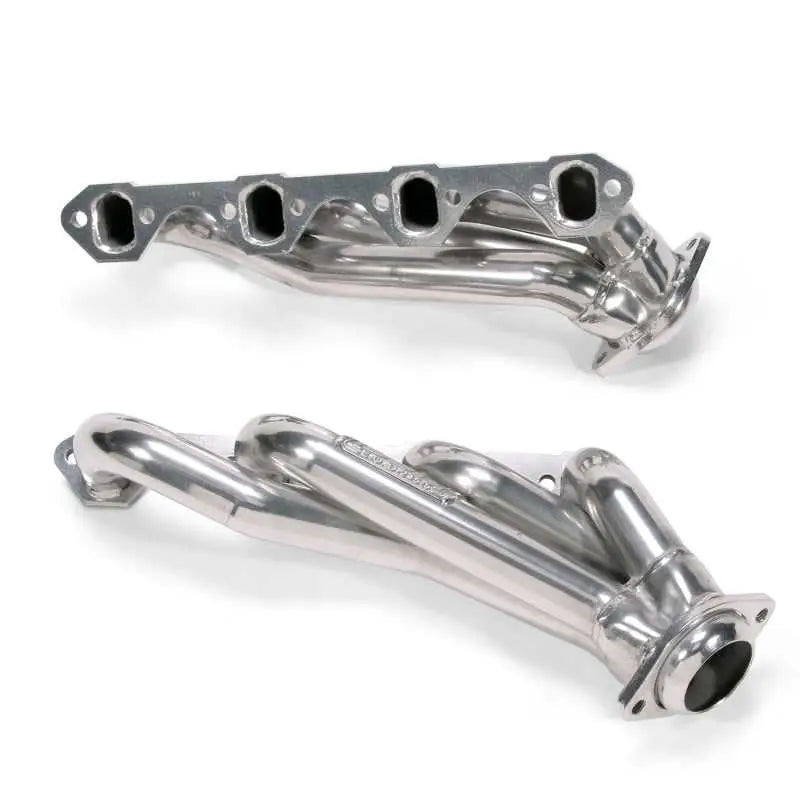 BBK 79-93 Mustang 5.0 Shorty Unequal Length Exhaust Headers - 1-5/8 Silver Ceramic 