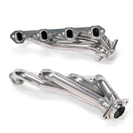 BBK 79-93 Mustang 5.0 Shorty Unequal Length Exhaust Headers - 1-5/8 Silver Ceramic 