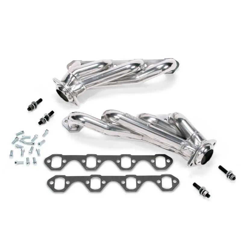 BBK BBK 79-93 Mustang 5.0 Shorty Unequal Length Exhaust Headers - 1-5/8 Silver Ceramic