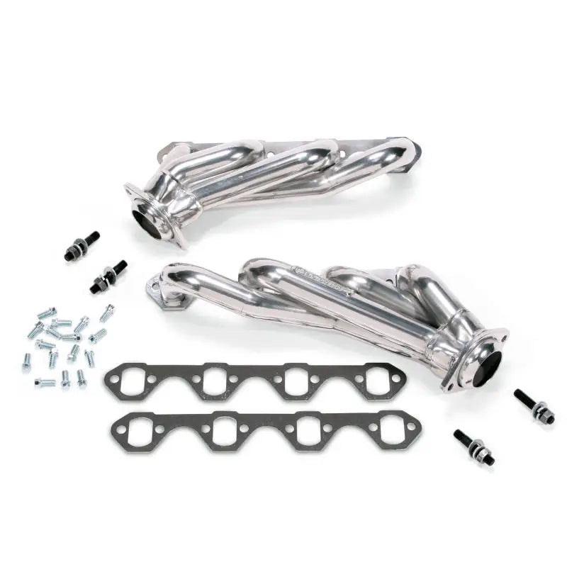 BBK 15150 BBK 79-93 Mustang 5.0 Shorty Unequal Length Exhaust Headers - 1-5/8 Silver Ceramic