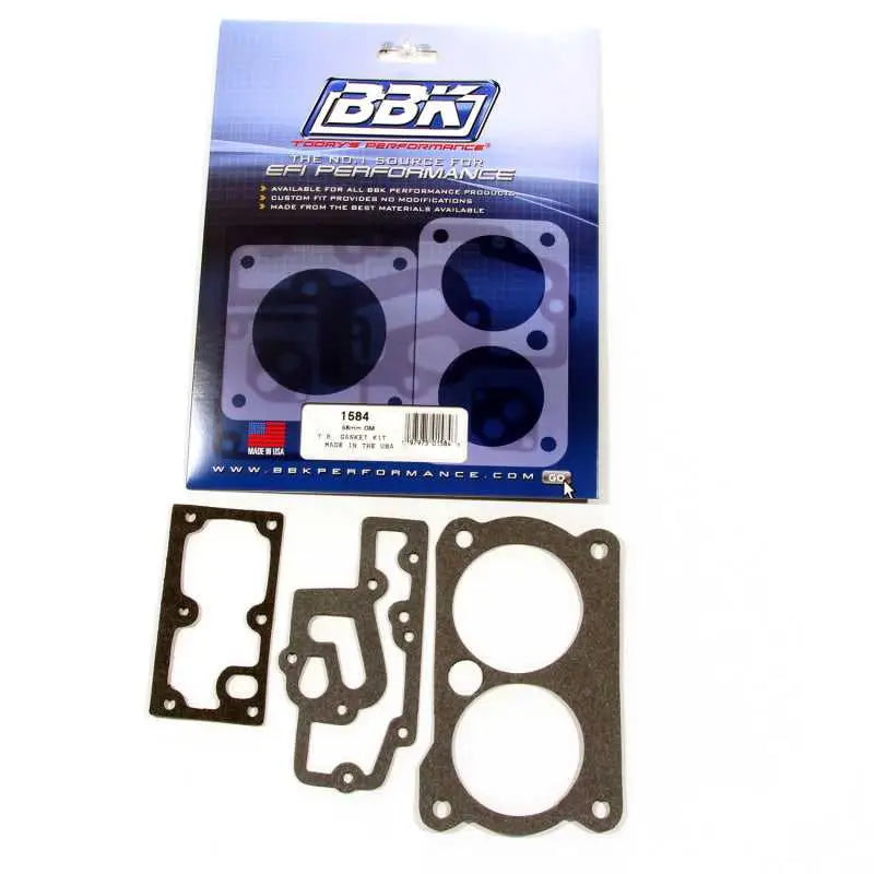 BBK 85-97 GM 305350 LT1 Twin 58mm Throttle Body Gasket Kit 