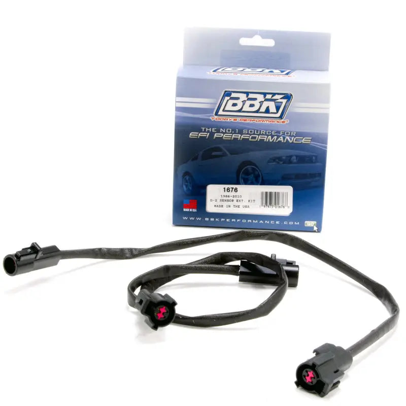 BBK PERF 1676 BBK 86-10 Mustang 5.0 4.6 O2 Sensor Wire Harness Extensions (pair)