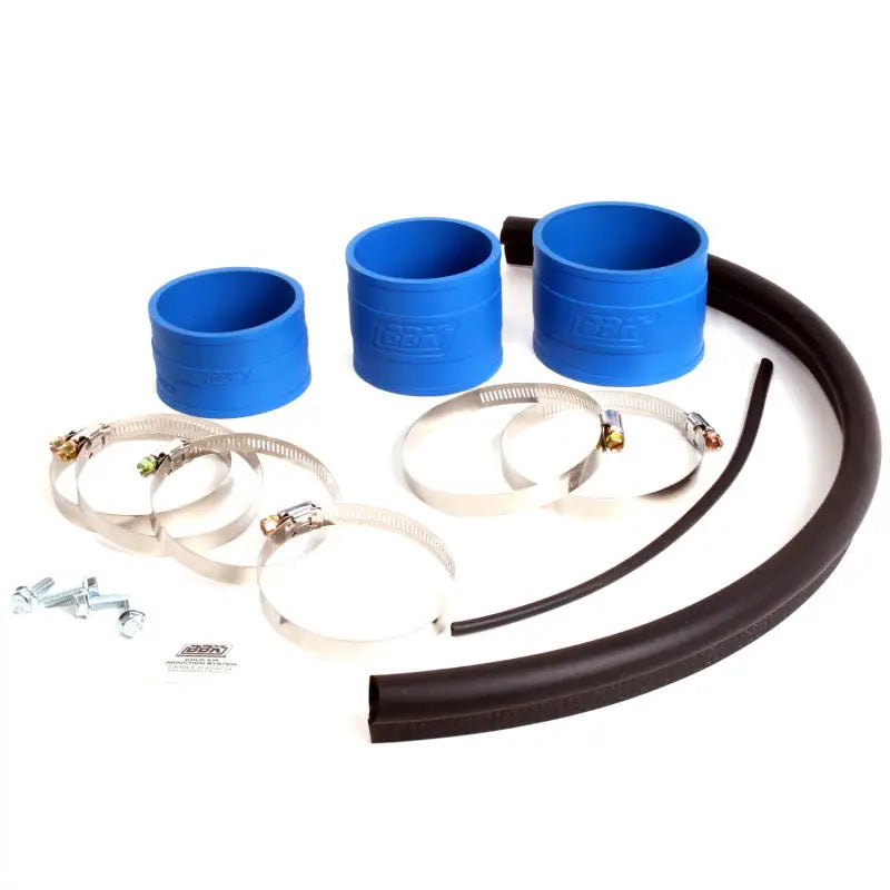 BBK 86-93 Mustang 5.0 Cold Air Intake Kit - Fenderwell Style - Chrome Finish - Truck & Automotive