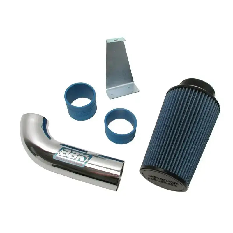 BBK 86-93 Mustang 5.0 Cold Air Intake Kit - Standard Style - Chrome Finish