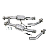 BBK BBK 86-93 Mustang 5.0 High Flow H Pipe With Catalytic Converters - 2-1/2