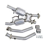 BBK 86-93 Mustang 5.0 High Flow X Pipe With Catalytic Converters - 2-1/2 