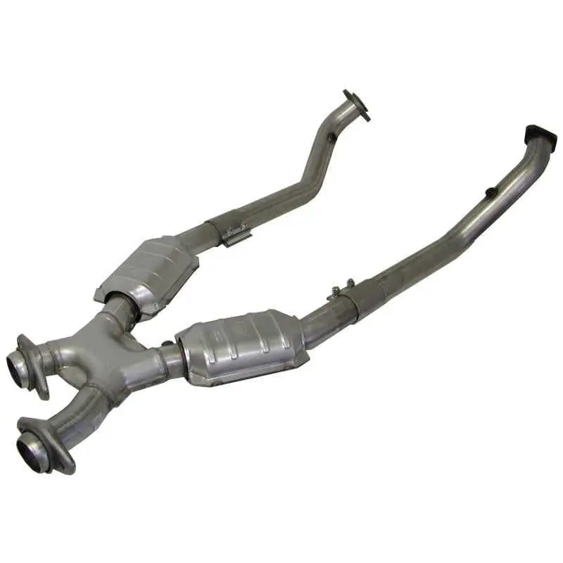 BBK BBK 86-93 Mustang 5.0 High Flow X Pipe With Catalytic Converters - 2-1/2