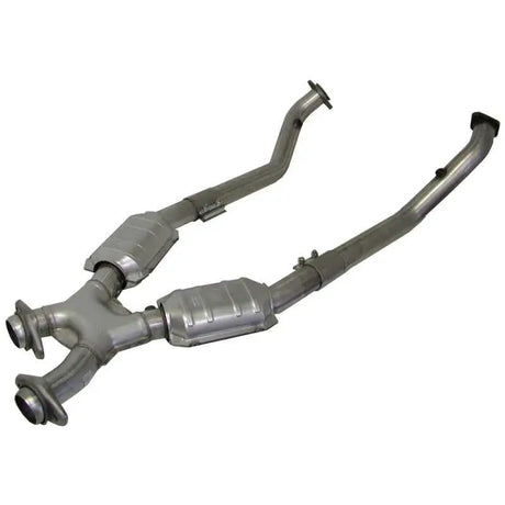 BBK BBK 86-93 Mustang 5.0 High Flow X Pipe With Catalytic Converters - 2-1/2