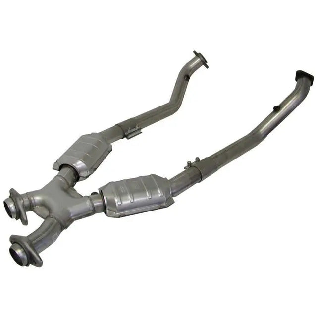 BBK BBK 86-93 Mustang 5.0 High Flow X Pipe With Catalytic Converters - 2-1/2
