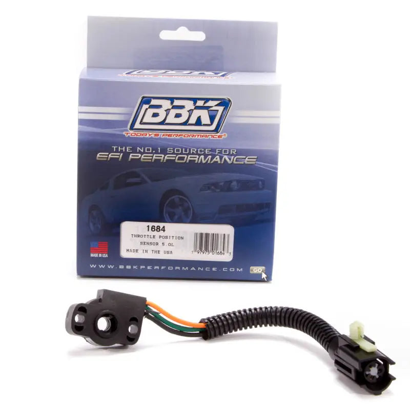 BBK 1684 BBK 86-93 Mustang 5.0 Throttle Position Sensor TPS For Throttle Body