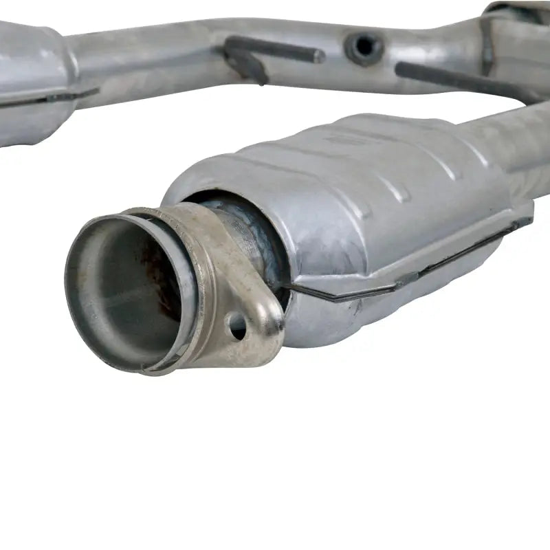 BBK 1538 BBK 96-04 Mustang 4.6 GT / Cobra Short Mid H Pipe w Catalytic Converters 2-1/2 For Long Tube Headers
