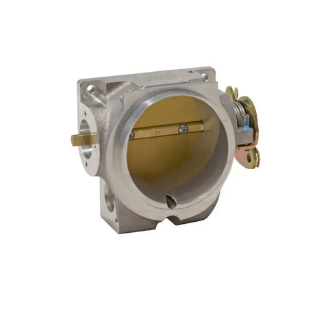 Silver throttle body with gold butterfly valve for GM 96-98 305 350 454 BBK Power Plus