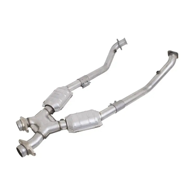 BBK 1670 BBK 99-04 Mustang 4.6 GT / Cobra High Flow X Pipe With Catalytic Converters - 2-1/2