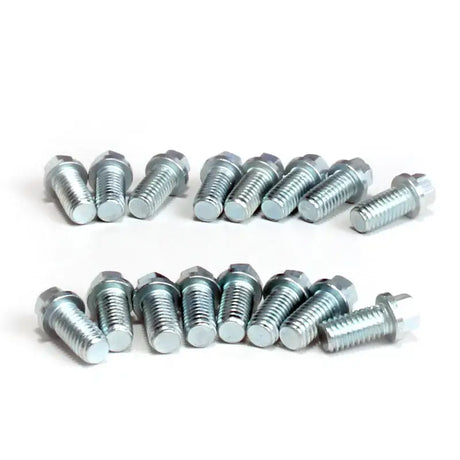 BBK Ford SBF 302 351W Exhaust Header Bolt Kit - 3/8-16 0.75in (16) - Truck & Automotive