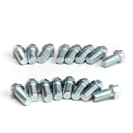 BBK Ford SBF 302 351W Exhaust Header Bolt Kit - 3/8-16 0.75in (16) - Truck & Automotive