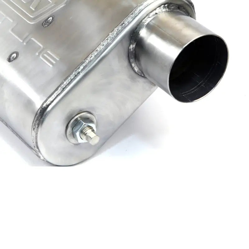 BBK VariTune Adjustable Performance Muffler 3.0 in. Offset/Offset Stainless Steel - Truck & Automotive