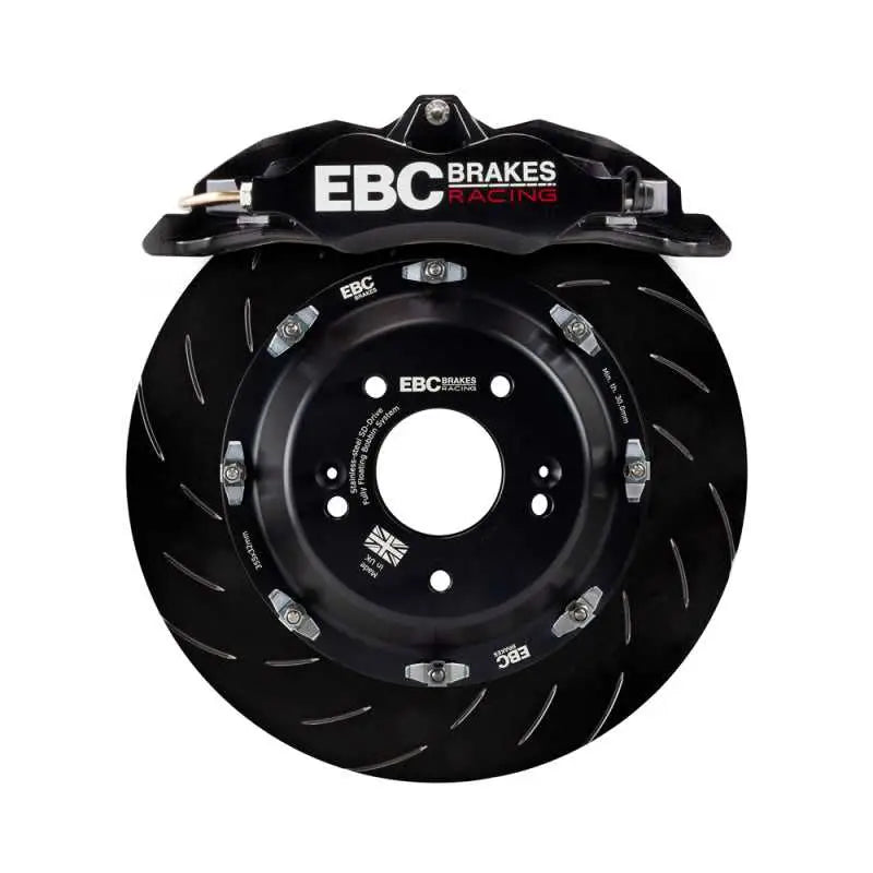 EBC BBK031BLK-1 EBC Racing 12-21 Subaru BRZ/Toyota GT86 Black Apollo-4 Calipers 330mm Rotors Front Big Brake Kit