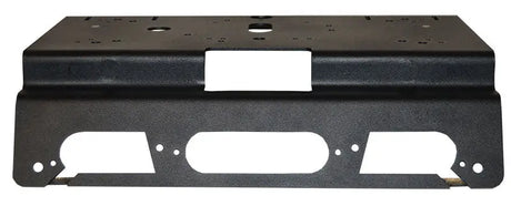 Black metal mounting bracket for Ford F-Series with star warning, BBK274-FL LED version