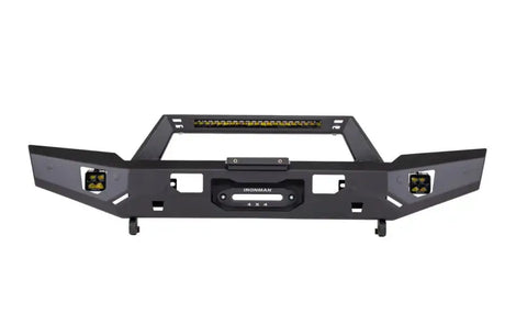 BBR077JLKS1-B80BFA Ironman 4X4 Bbr077 - Full Length Raid Winch Bum - Bumper