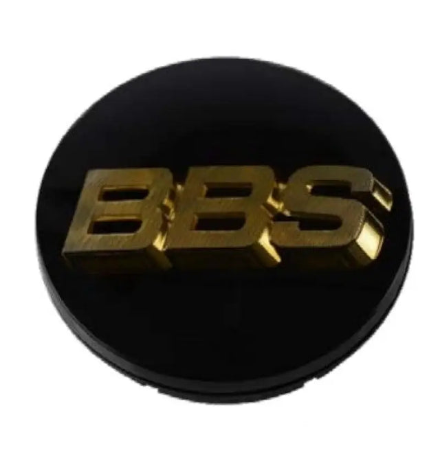 BBS Center Cap 56mm Black/Gold (56.24.012) - Truck & Automotive