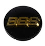 BBS Center Cap 56mm Black/Gold (56.24.012) - Truck & Automotive