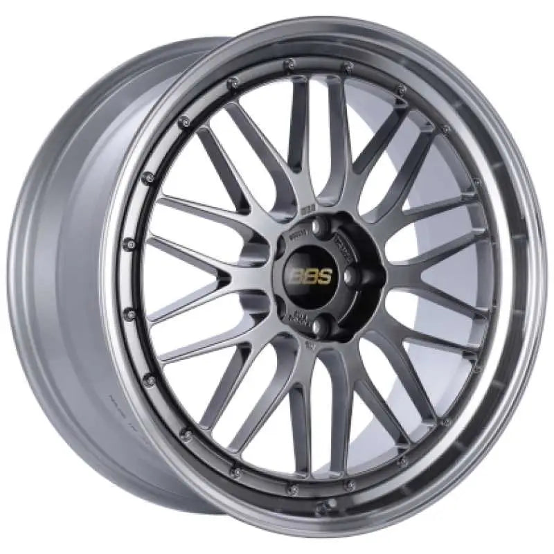 BBS BBS LM 19x9.5 5x120 ET22 Diamond Black Center / Diamond Cut Lip Wheel PFS/Clip Required