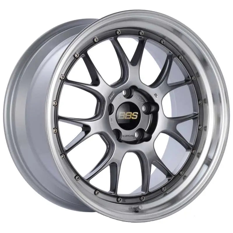 BBS LM-R 19x9.5 5x120 ET25 Diamond Black Center Diamond Cut Lip Wheel -82mm PFS/Clip Required 