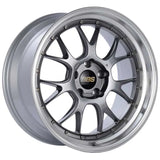 BBS LM-R 19x9.5 5x120 ET25 Diamond Black Center Diamond Cut Lip Wheel -82mm PFS/Clip Required 